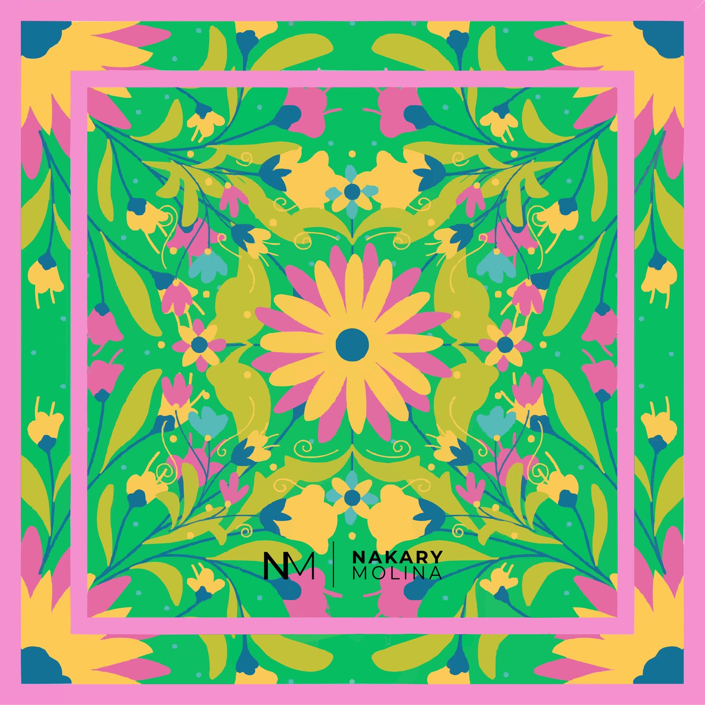Flourish - Silk Style Scarf